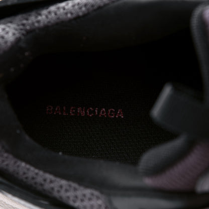 Balenciaga Mesh Nylon Womens Track Sneakers 39 Black Gris 7 of 8