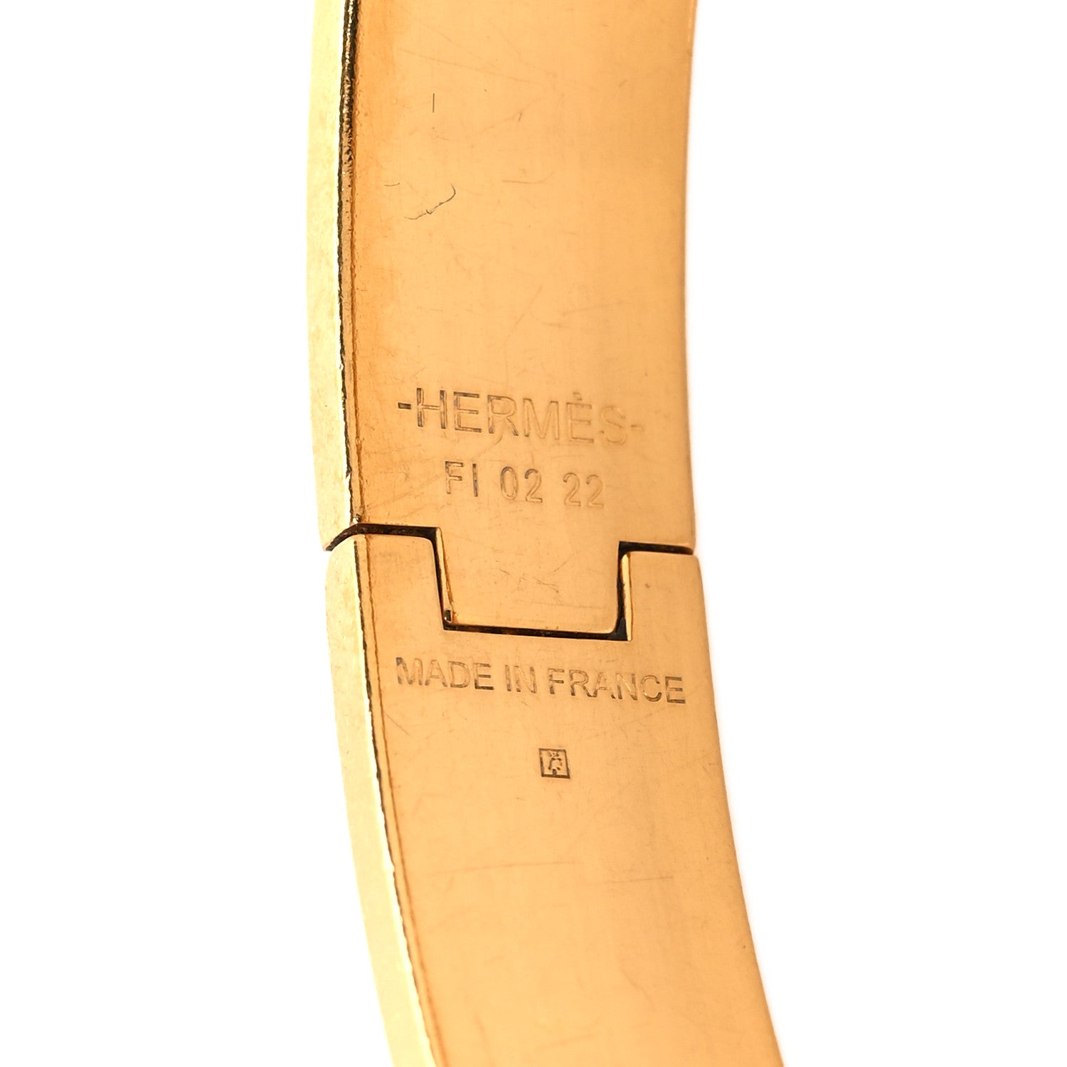 Hermes Matte Enamel Narrow Clic Clac HH Bracelet GM Black 4 of 4