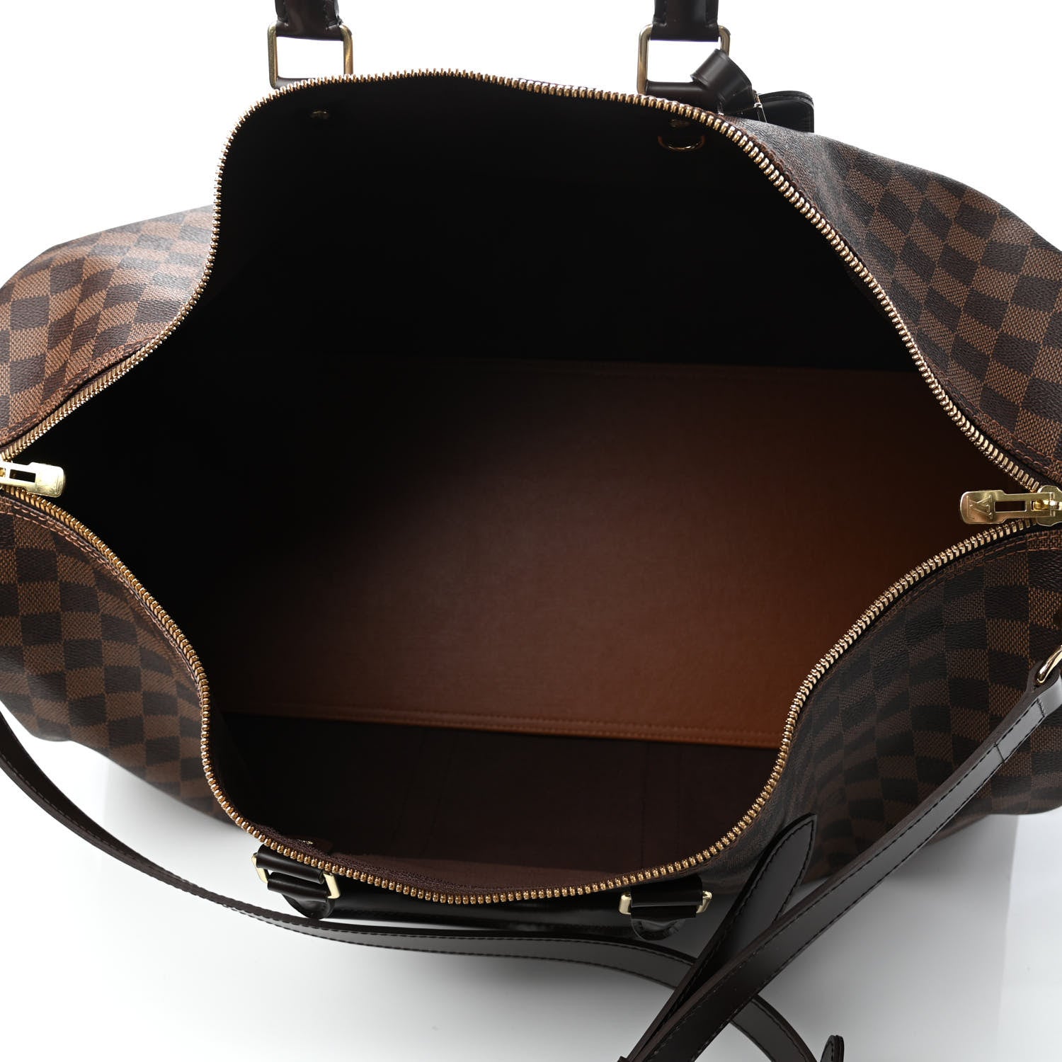 Louis Vuitton Damier Ebene Keepall Bandouliere 55 4 of 4