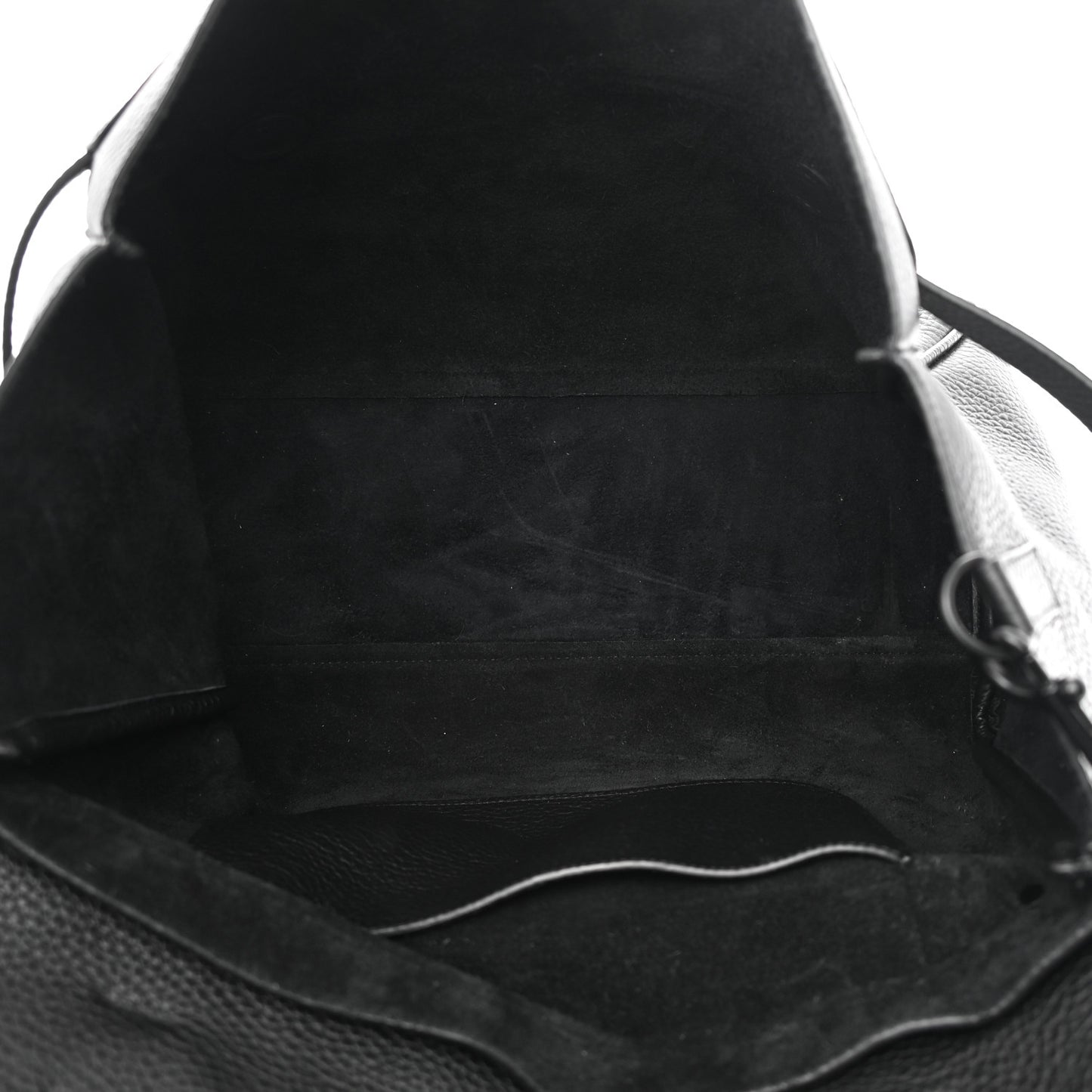 Heavy Grain Oversized Alexa Black
