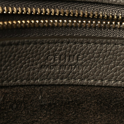 Celine Soft Grained Calfskin Small Belt Cabas Phantom Taupe 5 of 10