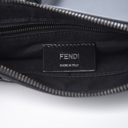 Fendi Vitello Century FF 1974 Embossed Messenger Black 6 of 7