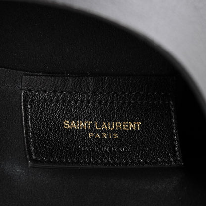 Saint Laurent Calfskin Large Shopping Tote Black 7 of 8