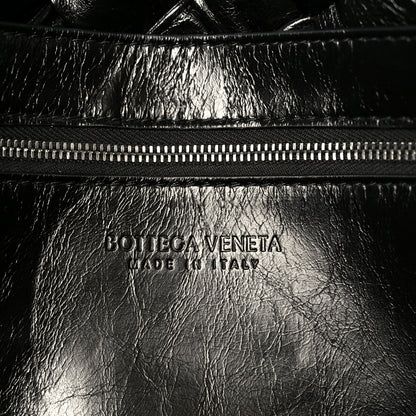 Bottega Veneta Calfskin Intreccio Kalimero Messenger Black 7 of 12