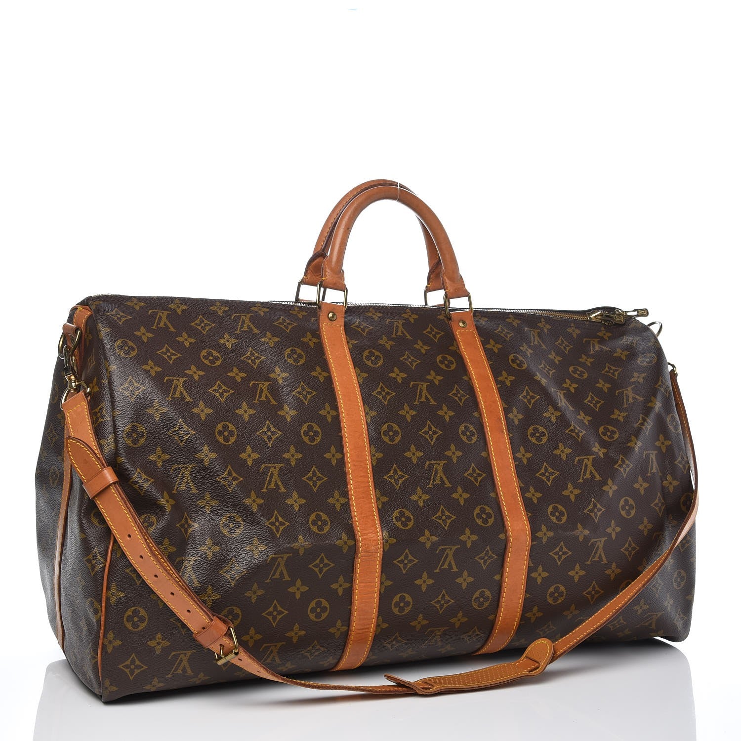 Louis Vuitton Monogram Keepall Bandouliere 60 3 of 15