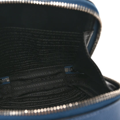 Prada Saffiano Brique Sling Bag Blue 4 of 9