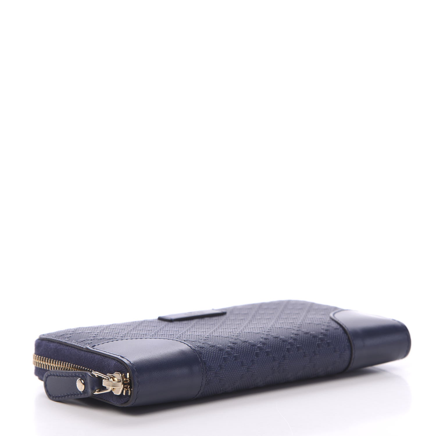 Gucci Hilary Lux Bright Diamante Zip Around Wallet Classic Marine 3 of 7