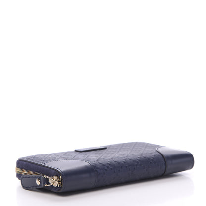 Gucci Hilary Lux Bright Diamante Zip Around Wallet Classic Marine 3 of 7