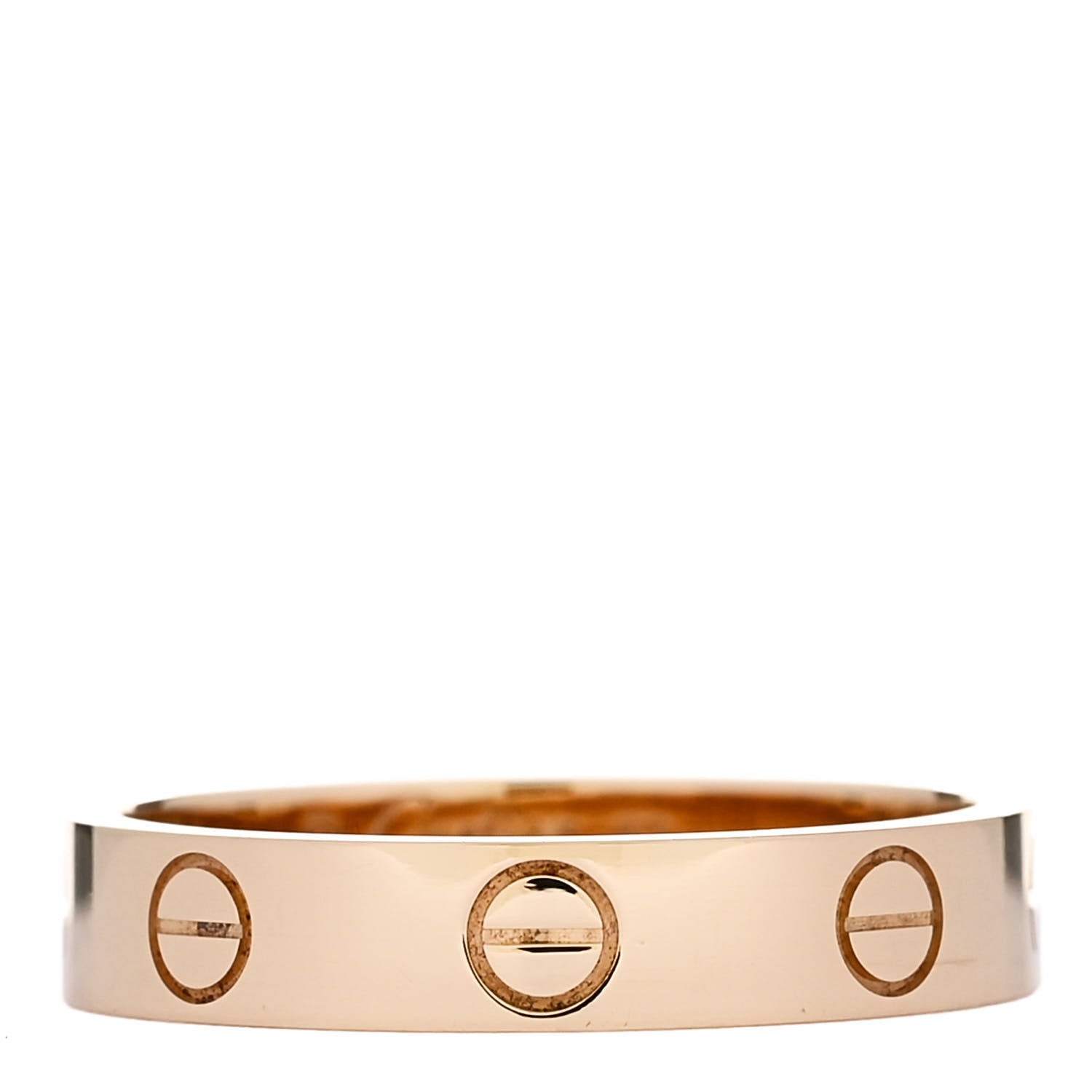 Cartier 18K Yellow Gold 3.5mm LOVE Wedding Band Ring 52 6 1 of 5