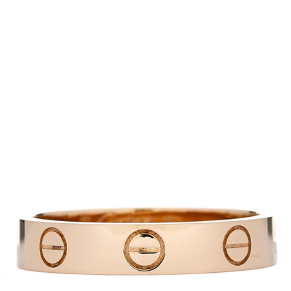 Cartier 18K Yellow Gold 3.5mm LOVE Wedding Band Ring 52 6 1 of 5