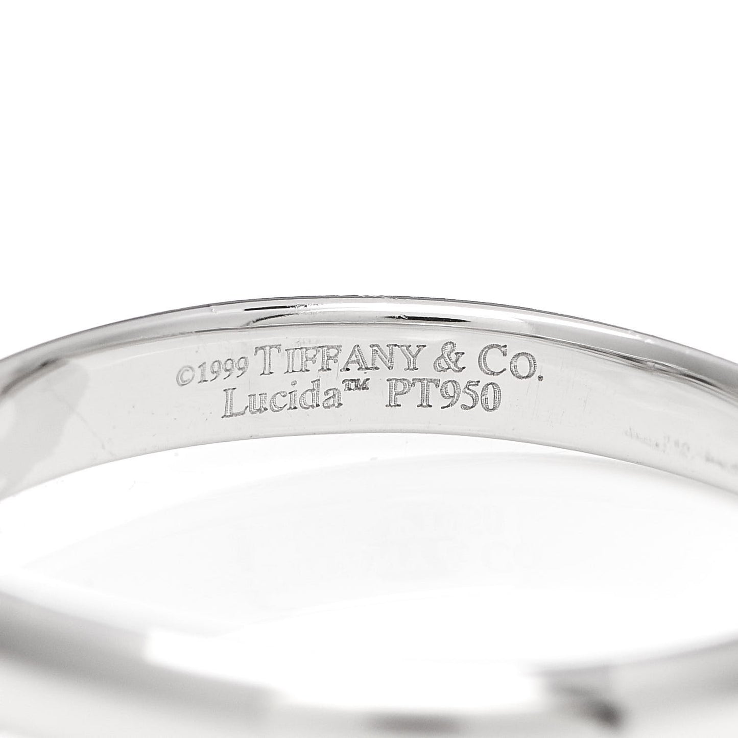 Platinum Diamond .41 Lucida Engagement Ring 49 5