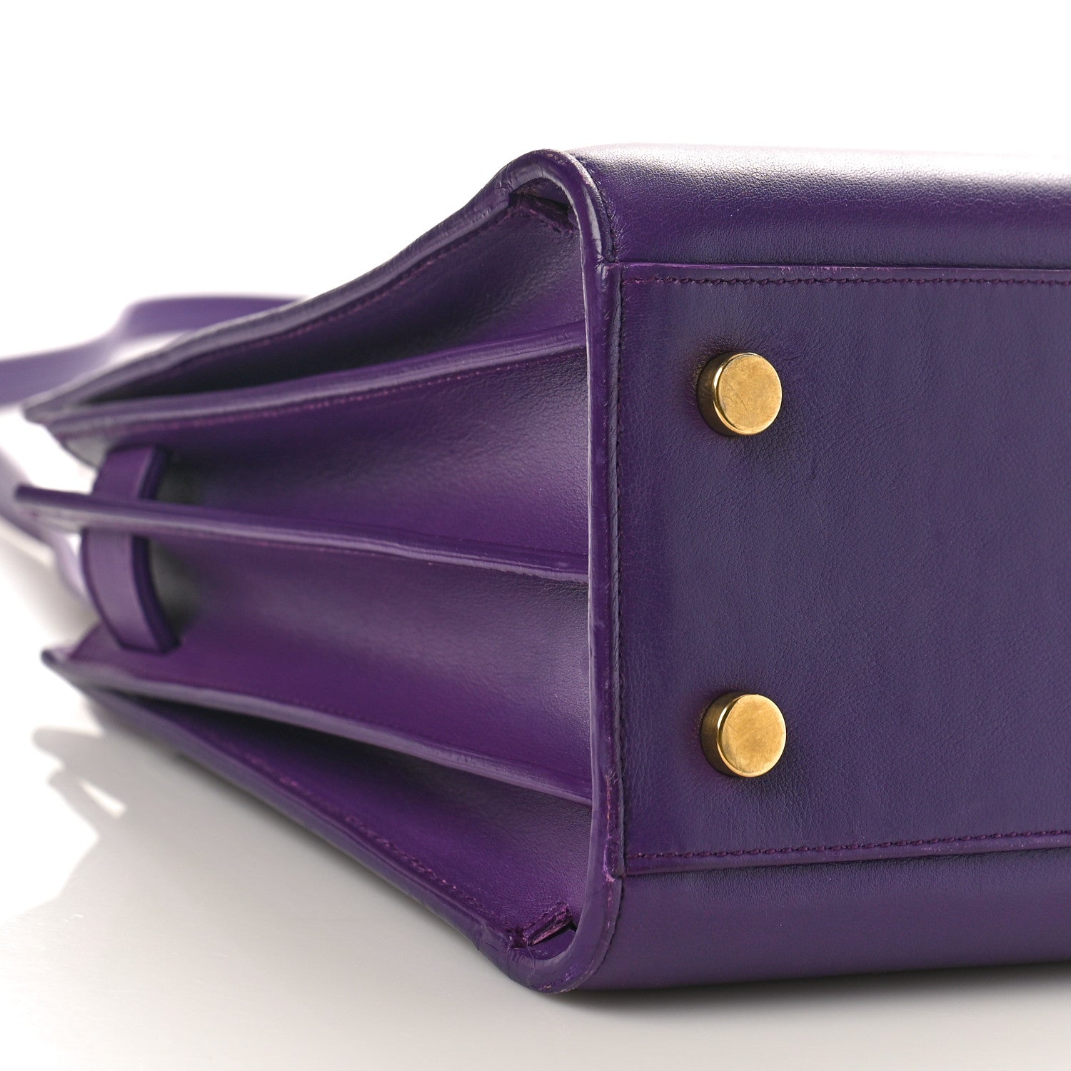 Saint Laurent Calfskin Small Sac De Jour Purple 7 of 21