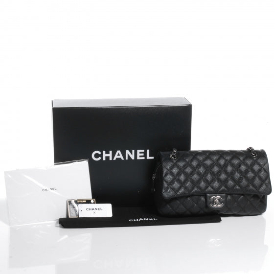 Caviar Jumbo Easy Flap Black