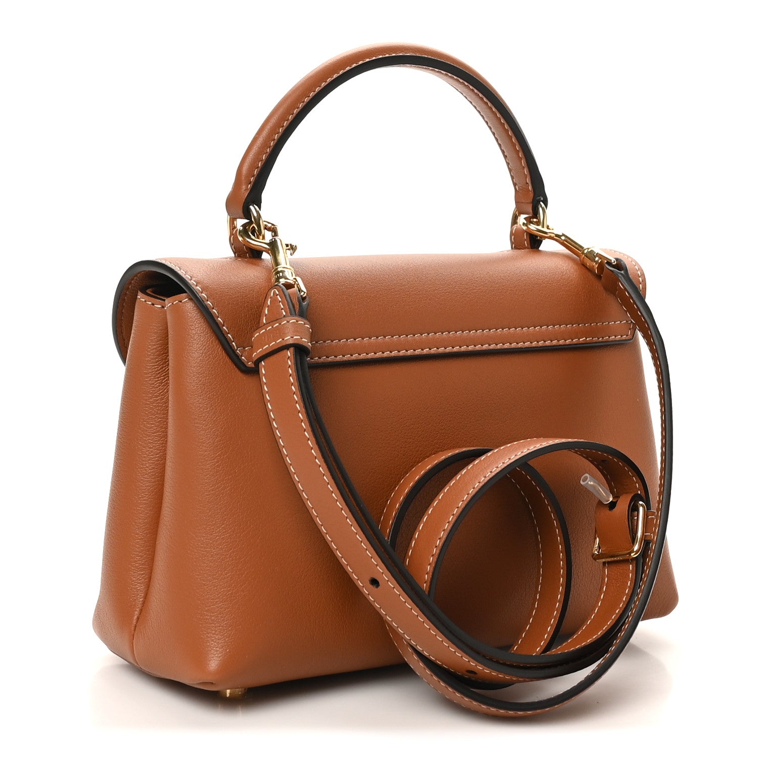 Celine Supple Grained Calfskin Teen Nino Tan 3 of 9