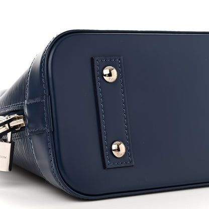 Louis Vuitton Epi Alma BB Indigo 8 of 10