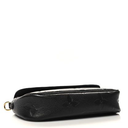Louis Vuitton Empreinte Monogram Giant Ivy Wallet On Chain Black 4 of 11