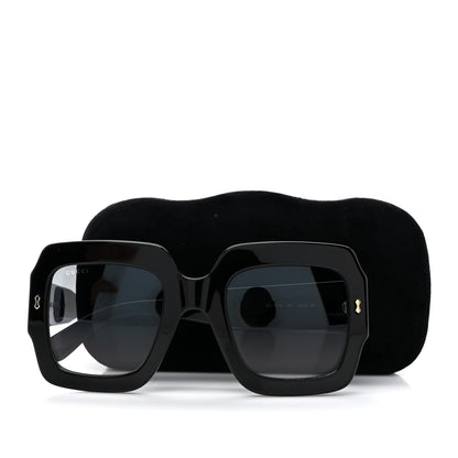 Gucci Acetate Square Sunglasses GG1111S Black 8 of 8
