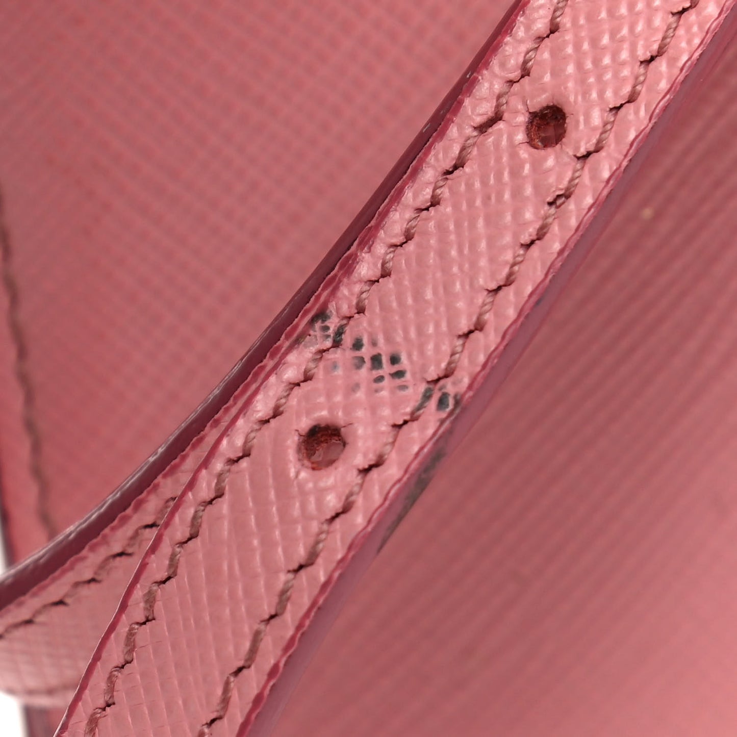 Saffiano Soft Calf Bandoliera Chain Crossbody Bag Petalo