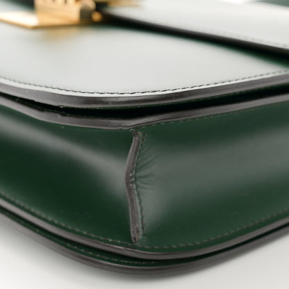 Celine Box Calfskin Medium Classic Box Flap Bag Forest 5 of 14
