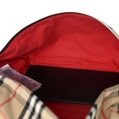 Burberry Nylon Vintage Check Medium Sonny Bum Bag Archive Beige Black 5 of 11