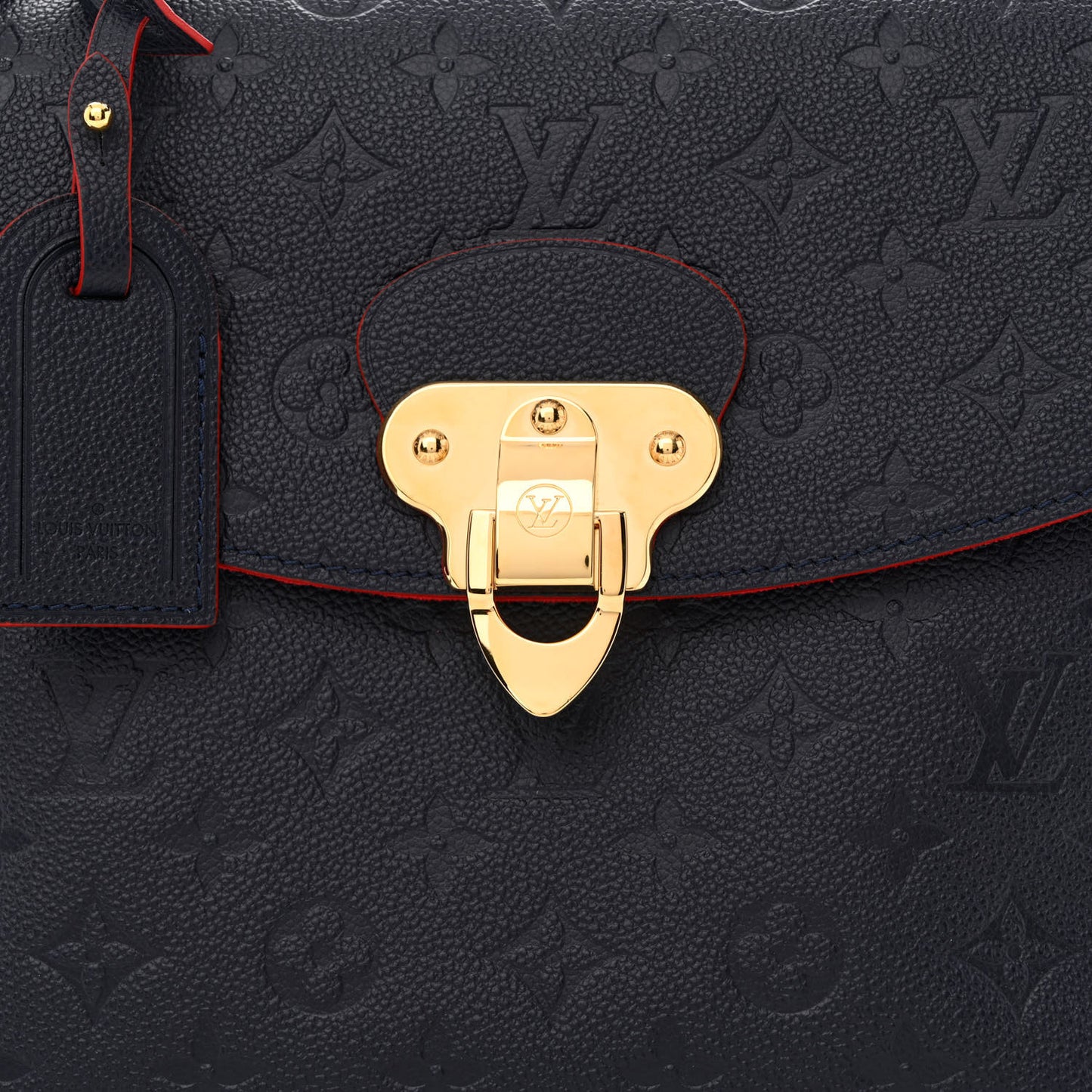 Empreinte Georges MM Marine Rouge