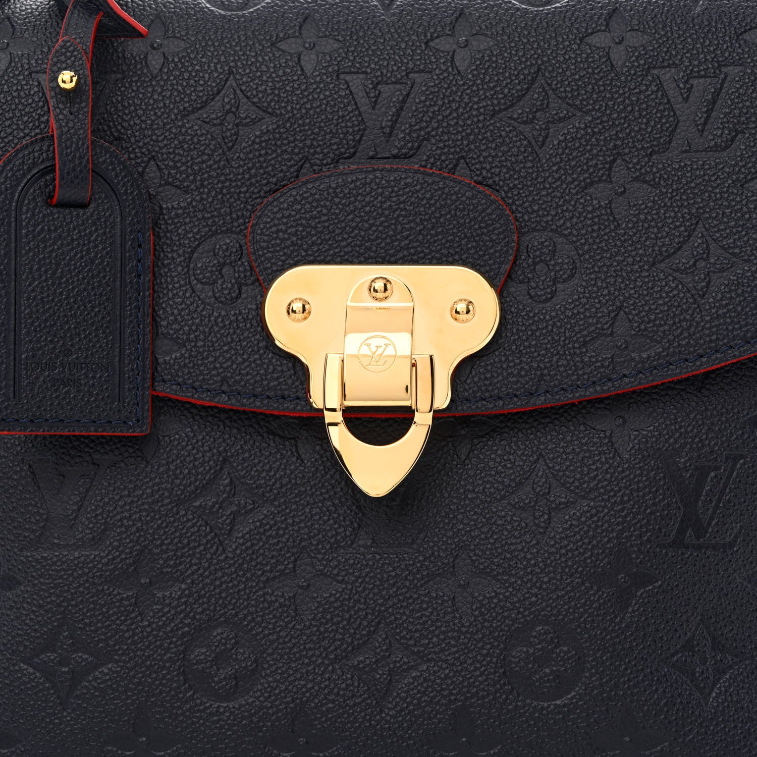 Louis Vuitton Empreinte Georges MM Marine Rouge 8 of 10