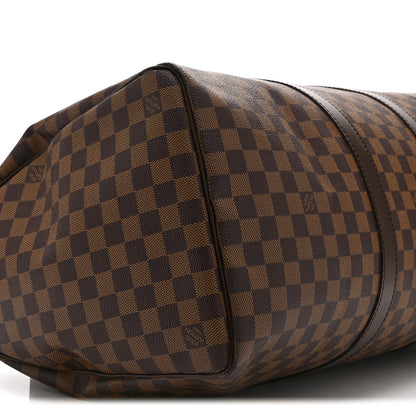 Louis Vuitton Damier Ebene Keepall 50 8 of 10