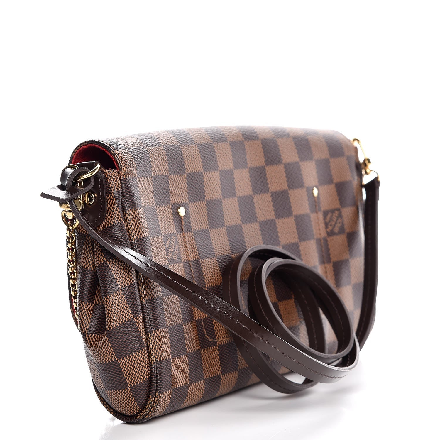 Louis Vuitton Damier Ebene Favorite MM 3 of 9