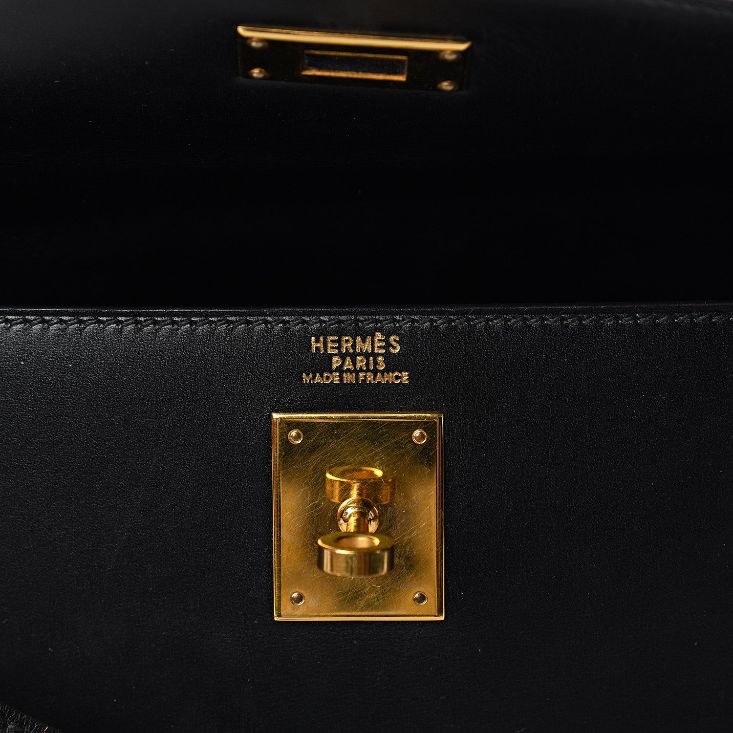 Hermes Box Kelly Sellier 32 Black 5 of 11