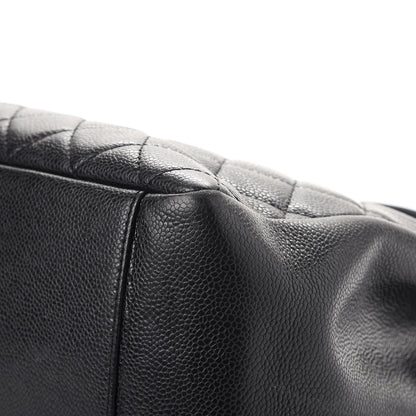 Chanel Caviar Quilted Grand Shopping Tote GST Black 17 of 18