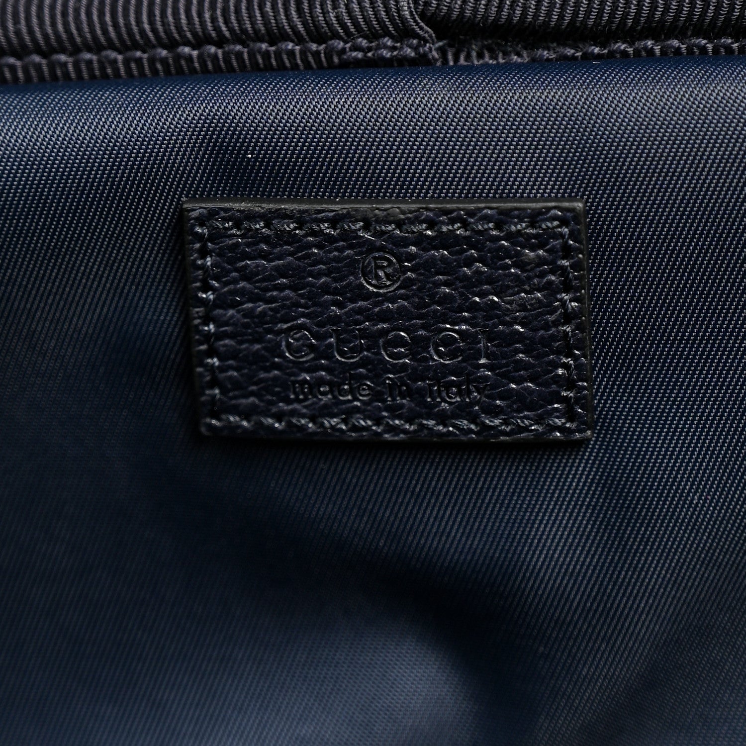 Gucci GG Supreme Monogram Textured Dollar Calfskin Web Small Savoy Cabin Trolley Beige Blue 6 of 12