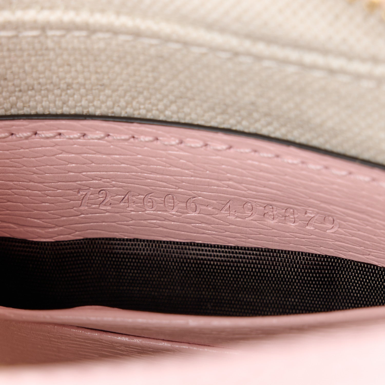 Gucci X PIKARAR Textured Dollar Calfskin Animal Print Mini Ophidia Top Handle Bowler Bag Pink Multicolor 7 of 10