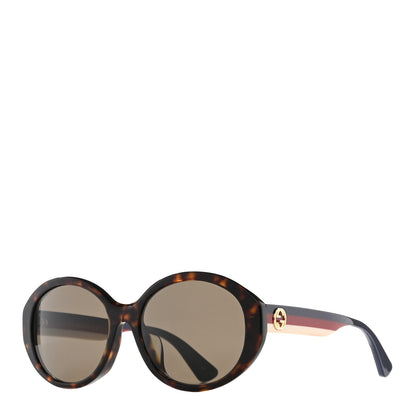 Gucci Round Web Sunglasses GG0279SA Havana 1 of 8