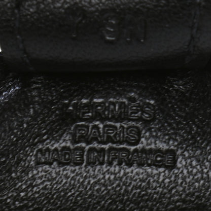 Hermes Milo Lambskin Grigri Rodeo Horse Bag Charm PM So Black 3 of 4
