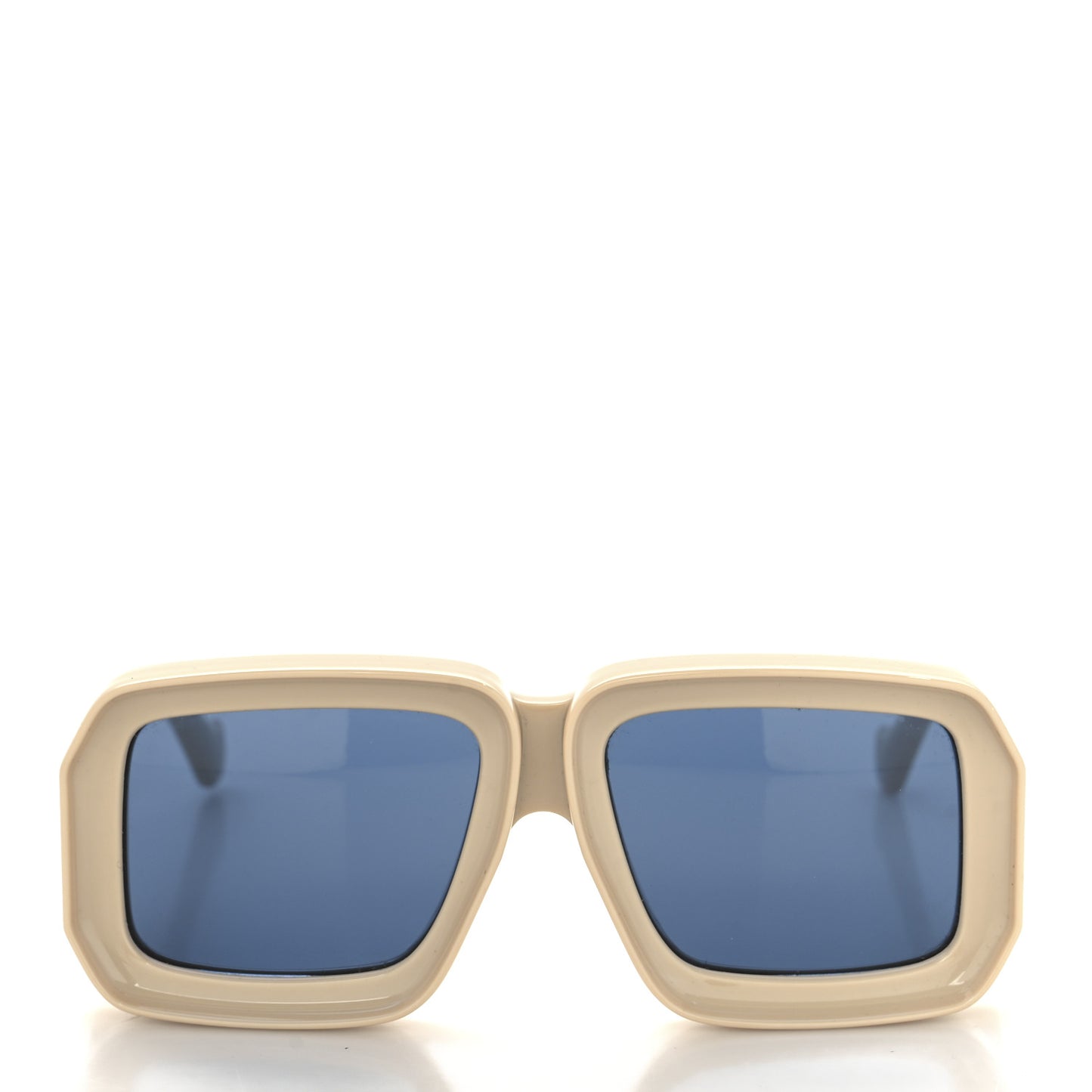 Acetate Paula's Ibiza Dive In Mask Sunglasses LW40064U Beige