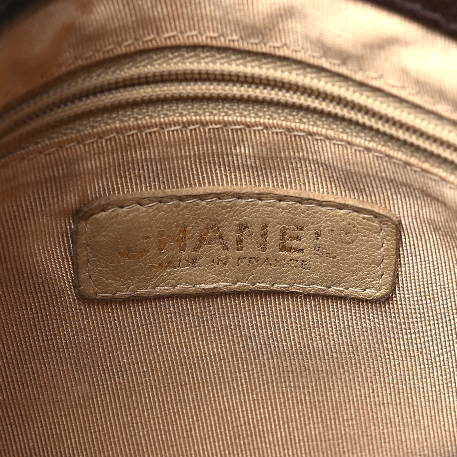 Chanel Caviar CC Tote Brown 6 of 10