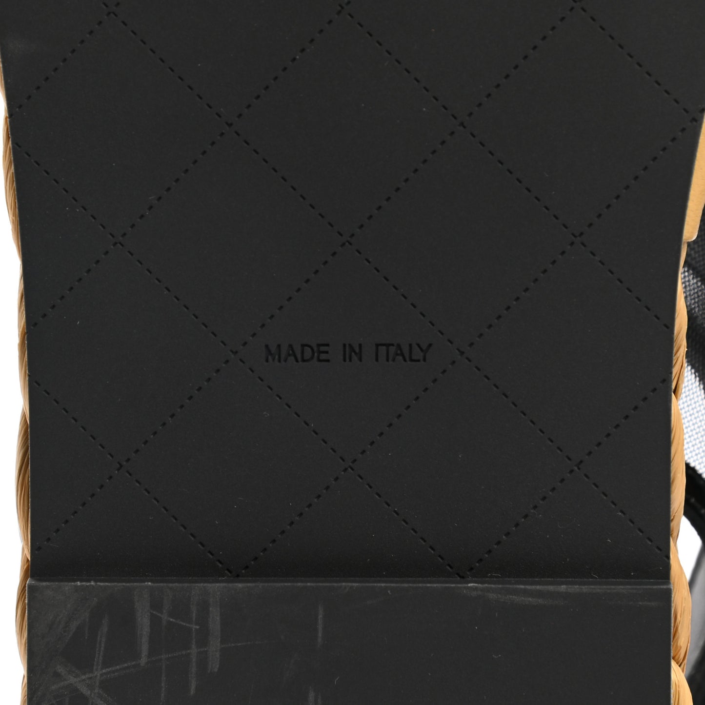 Mesh Patent Calfskin Velcro Dad Sandals 39 Black