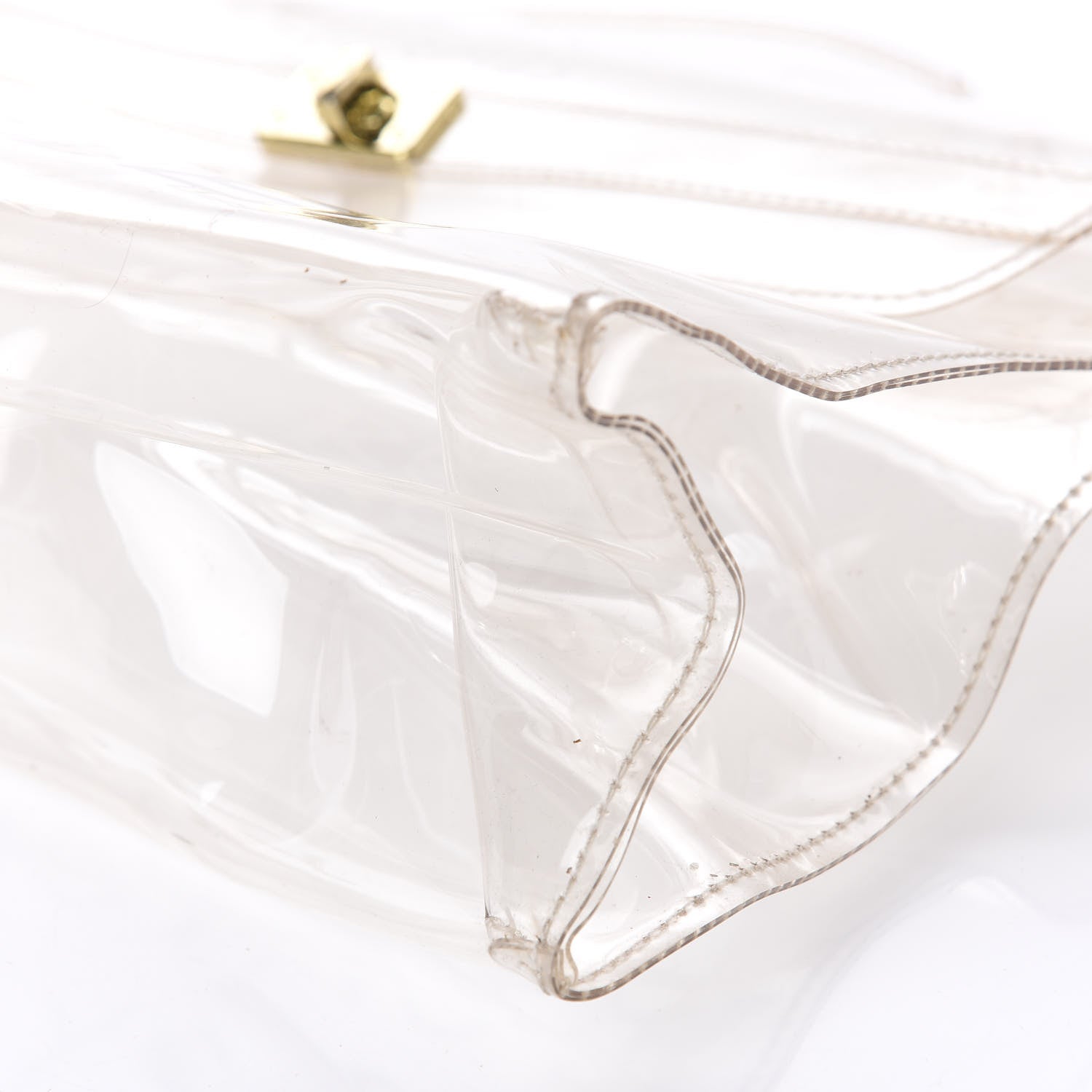Hermes Vinyl Souvenir De L'Exposition Kelly Transparent 7 of 9