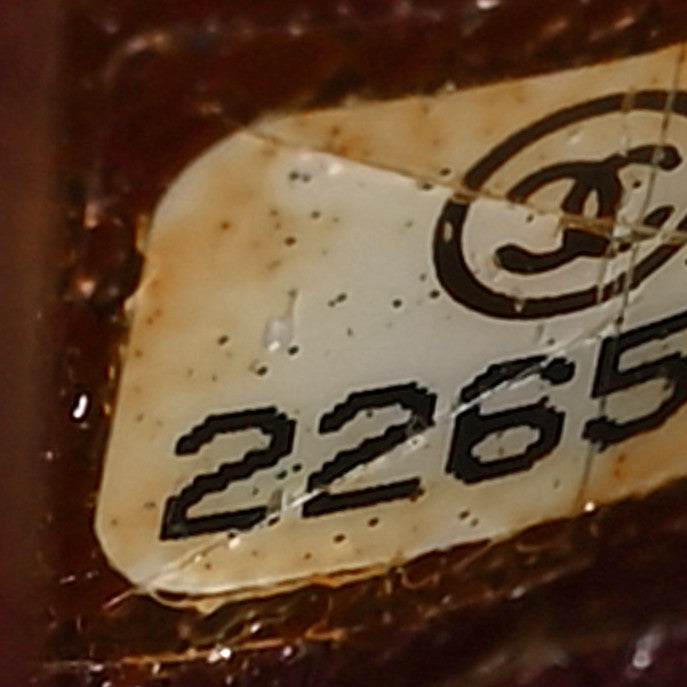 Chanel Caviar Quilted Medium CC Filigree Flap Beige Black 7 of 9