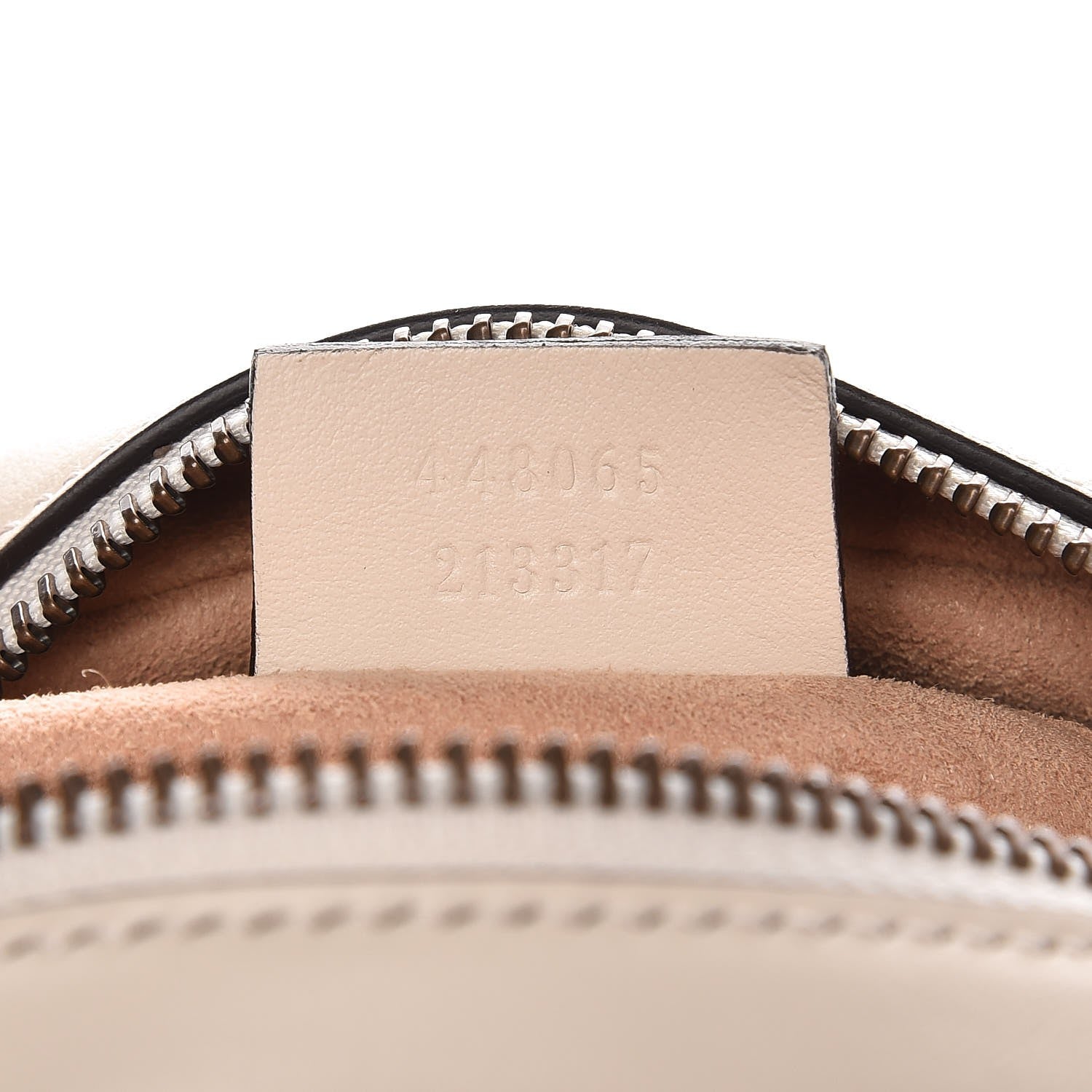 Gucci Calfskin Matelasse Mini GG Marmont Chain Shoulder Bag White 7 of 7