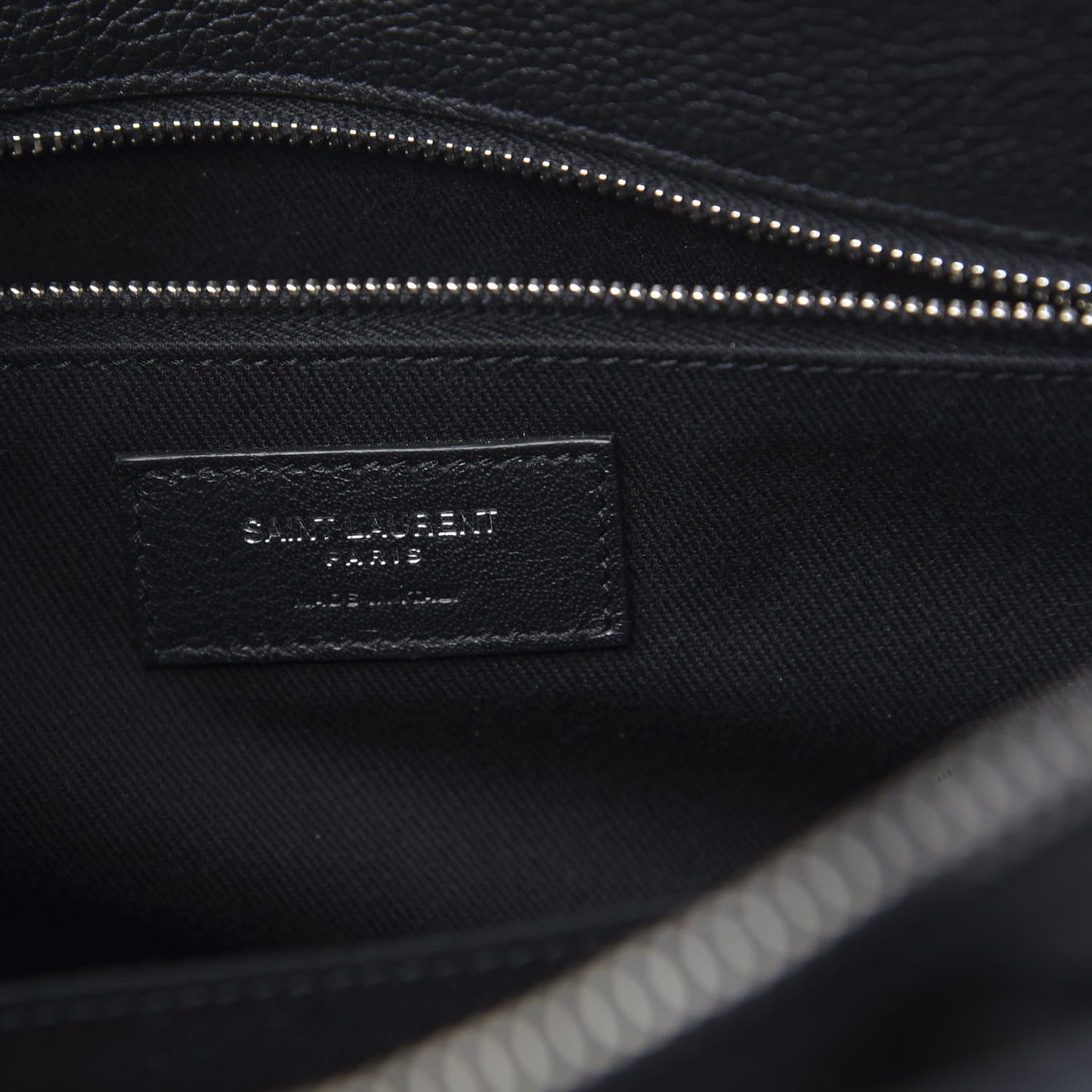 Grained Calfskin Small Supple Sac De Jour Duffle Black