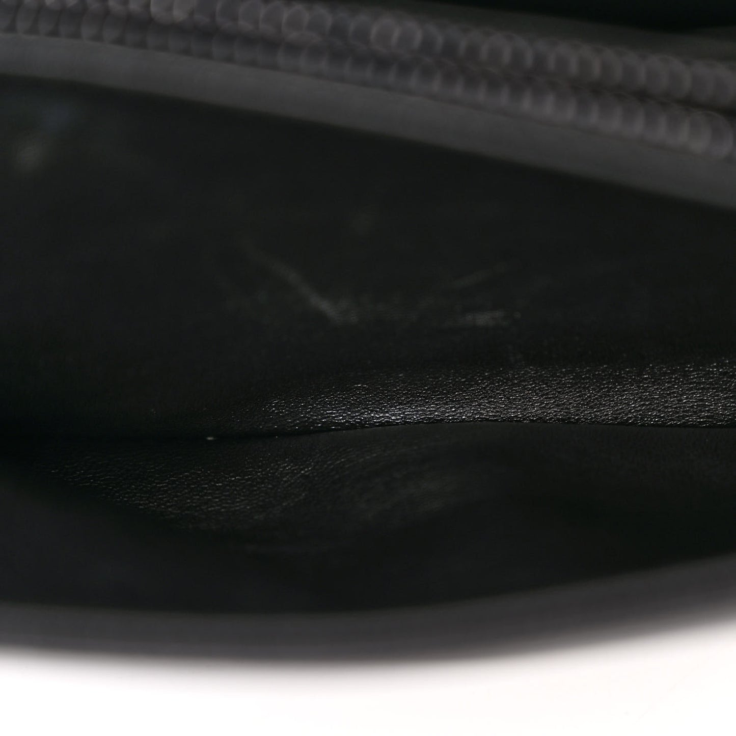 Calfskin Macrocannage Mini Caro Bag Black