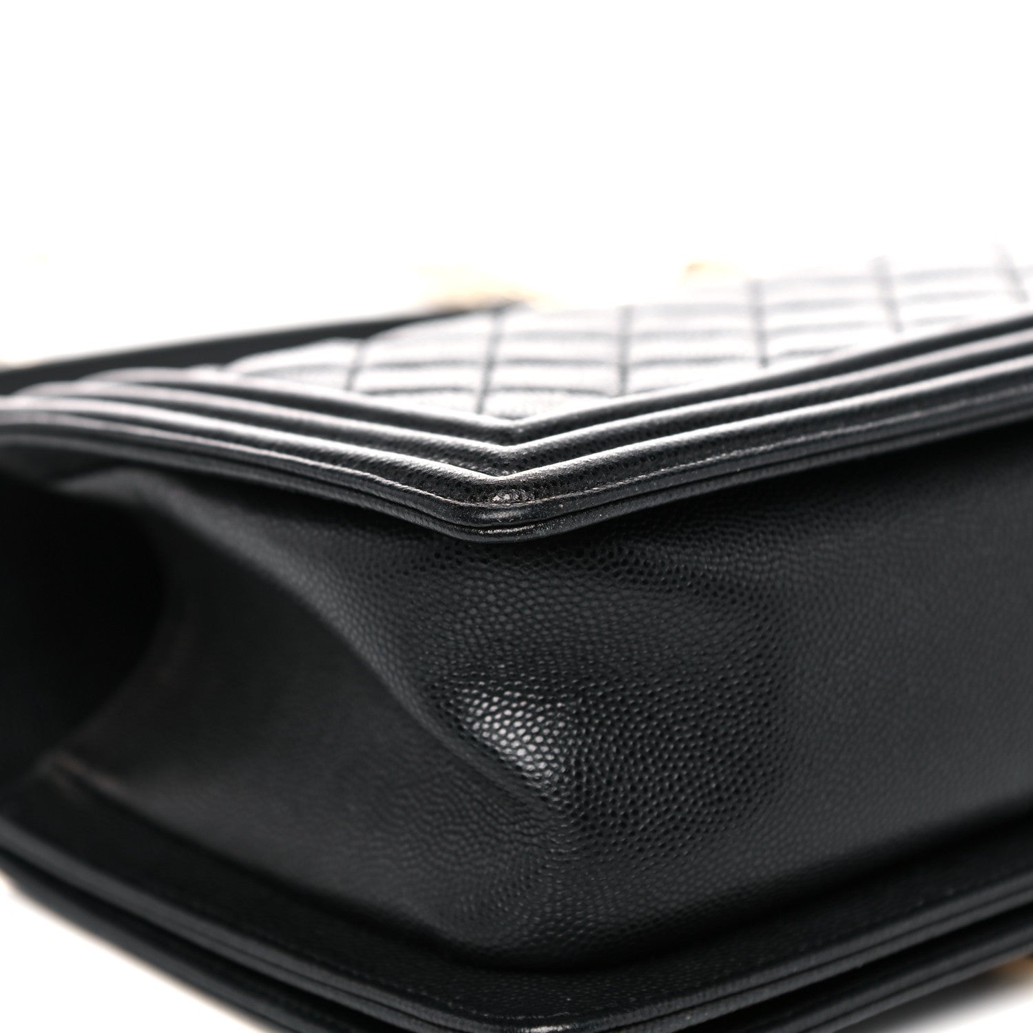 Chanel Caviar Quilted Medium Boy Flap Black 9 of 11