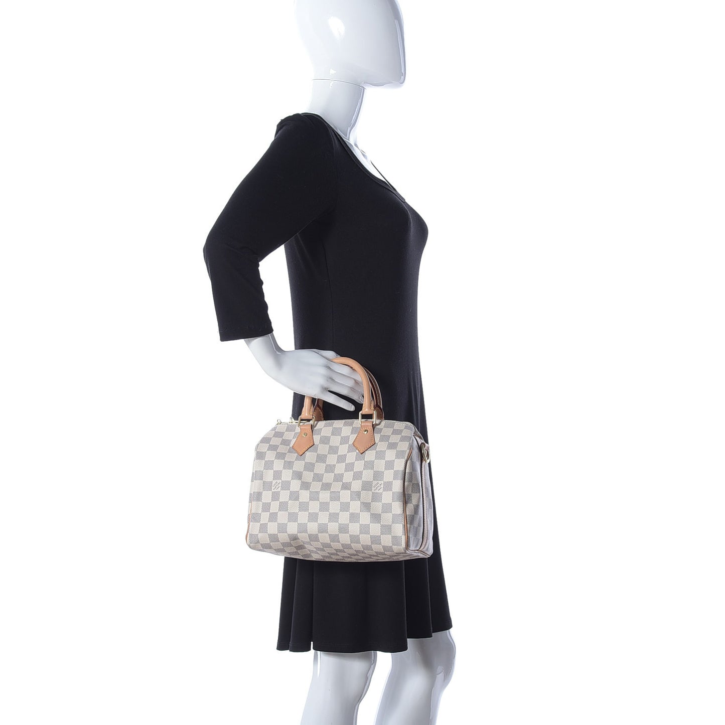 Damier Azur Speedy Bandouliere 25