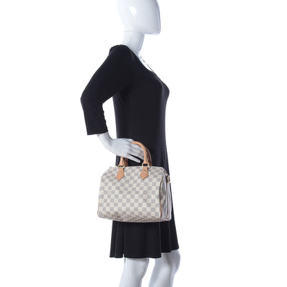 Louis Vuitton Damier Azur Speedy Bandouliere 25 2 of 21