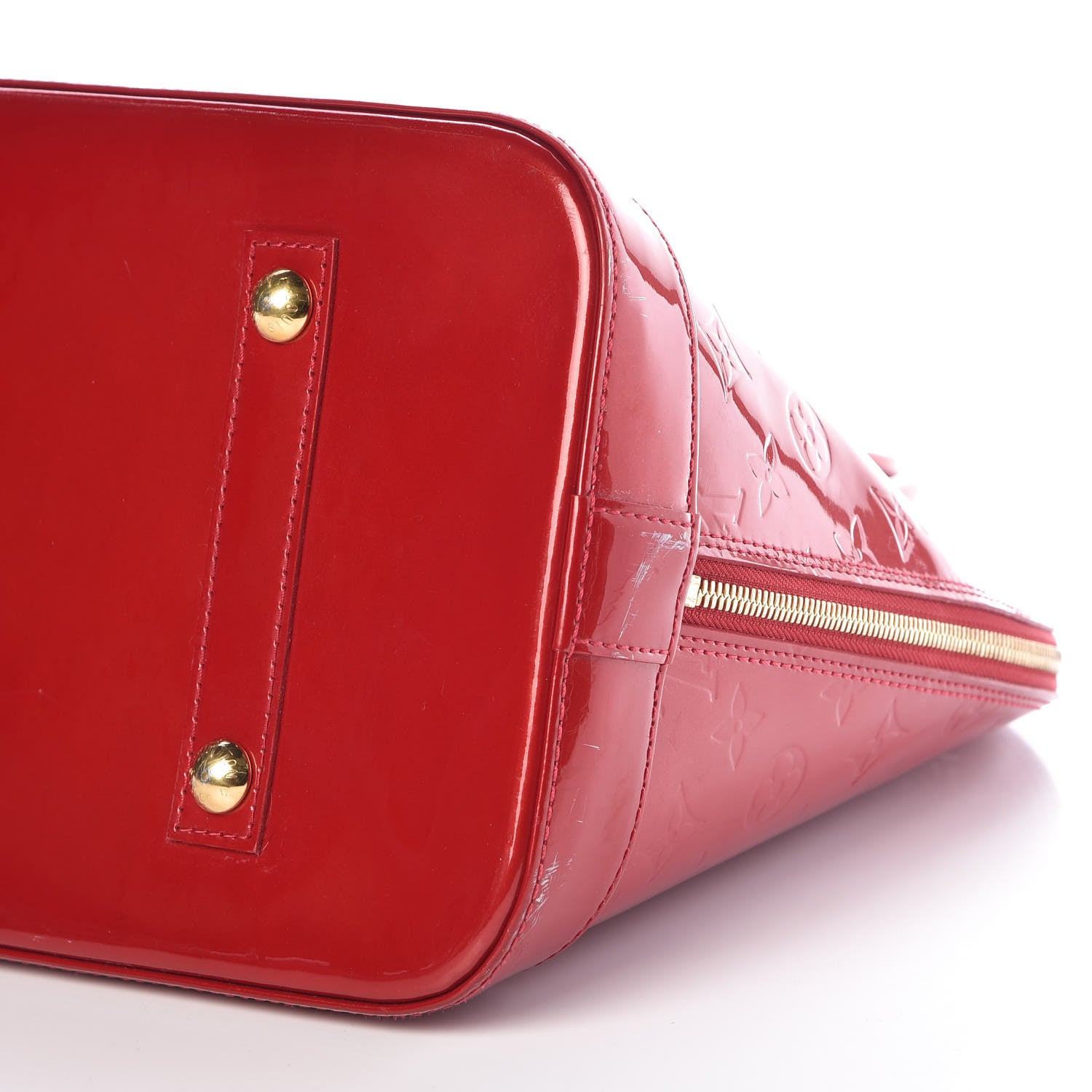 Louis Vuitton Vernis Alma GM Pomme D'Amour 10 of 14