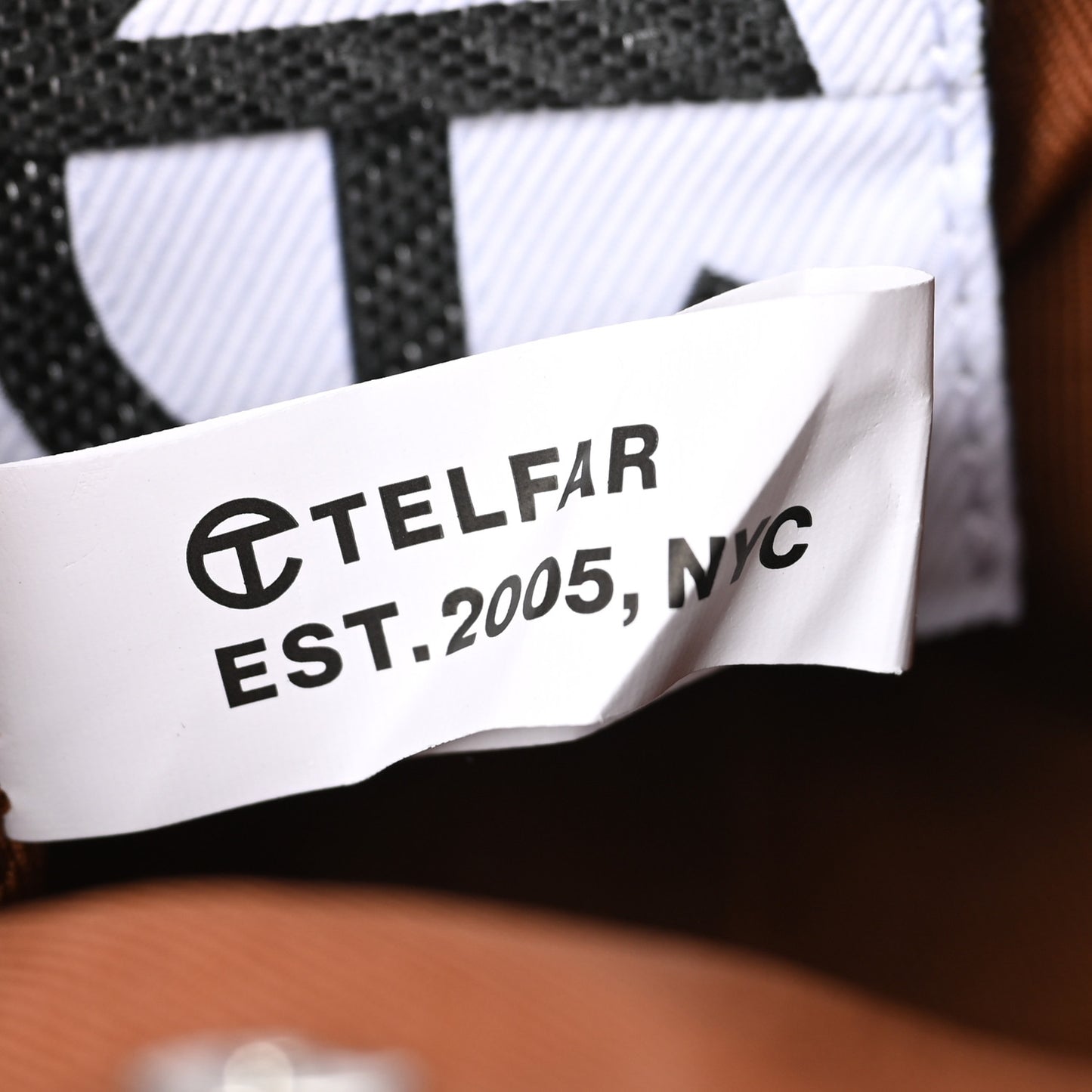 Vegan Leather Small Shopping Bag Tan