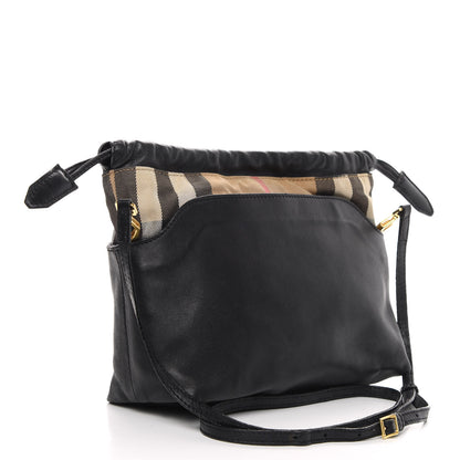 Burberry Calfskin House Check Little Crush Black 3 of 17