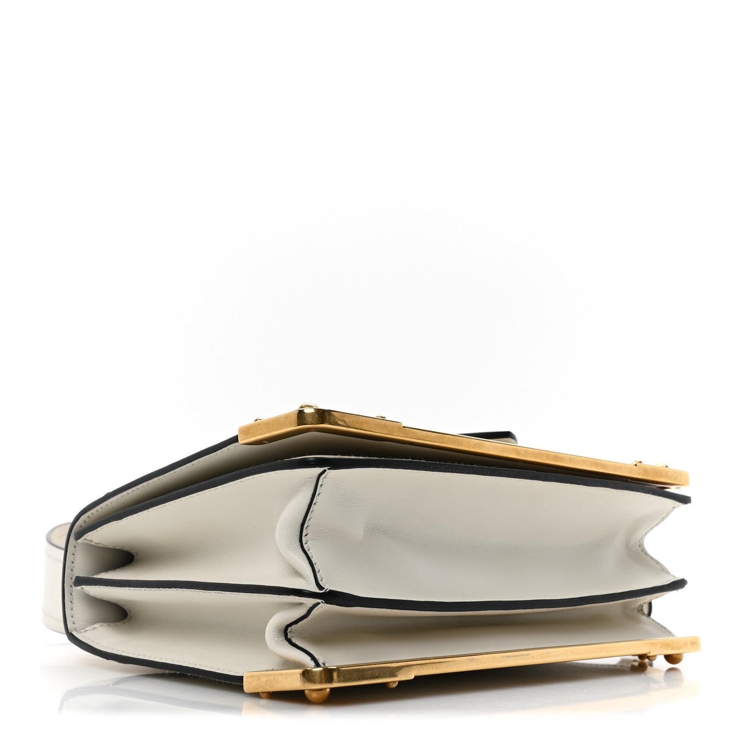 Prada City Calf Cahier Bag White 4 of 9