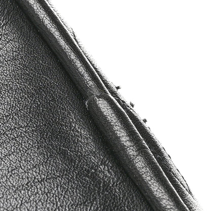Chanel Lambskin Diamond Stitch Cosmetic Case Black 9 of 9
